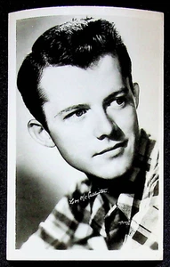 RPPC 1950s Actor Lon McCallister Movie Star Real Photo Postcard A23 - Picture 1 of 2