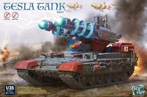 Brand New Border Models BC-005 1/35 Red Alert 2 Tesla Tank Plastic Kit - Picture 1 of 7