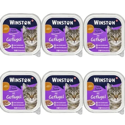 6 x 100 g | Winston Schlemmer-Menü mit Geflügel ohne Getreidezusatz & Farbstoffe - Bild 1 von 3