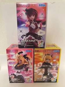 OShi No Ko Chokonose Premium Figure Ruby&Arimakana&Memcho Sega Japan Anime New - Picture 1 of 21