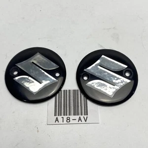Gas Tank Emblem Badge Fit Suzuki 1966/1969 T200 T20 A100 AS100 AS50 Silver - Picture 1 of 6