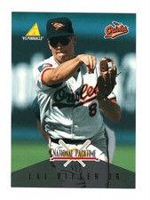 Cal Ripken Insert 1995 National Packtime #10 Baseball Card