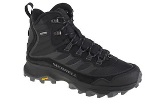 MERRELL MOAB SPEED J066911 BLACK WATER RESISTANT WALKING BOOT - Picture 1 of 6