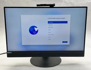 Lenovo ThinkCentre M920z AIO 23.8" i5-8500 3.00GHz 8GB 256GB SSD Windows 11 - Picture 1 of 6