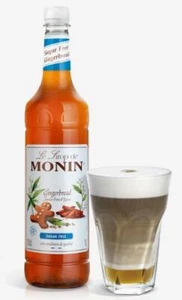 Monin Sugar Free Gingerbread 1ltr Pack of 1, 2, 4 or 6 Costa - Picture 1 of 1