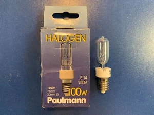 PAULMANN HALOGENLAMPE 100W KLAR E14 230V DIMMBAR Nr.: 837.10 HALOGEN - Bild 1 von 3