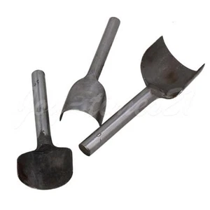 14x Leder Handwerk halbrunde Stanzriemen Gürtel Geldbörse Endwerkzeug zum Selbermachen 10-40 mm - Bild 1 von 2