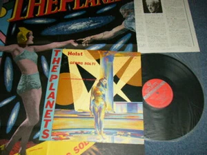 GEORG SOLTI HOLST Japan 1979 SLA-1186 LP+Poster THE PLANETS London Philharmonic - Imagen 1 de 8