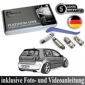 LED Innenraumbeleuchtung VW GOLF 5 Innenbeleuchtung Innenlicht Set SMD 1K1 1K5 - Bild 1 von 11