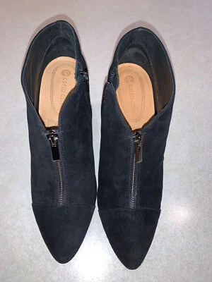 Corso Como Mujer Bailie Negro Niño Gamuza Botines Zapatos 9 Medianos (B,M) BHFO 7274 Foto 1 de 4