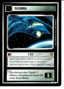 STAR TREK CCG THE MOTION PICTURES RARE CARD V'GER ex - Picture 1 of 1