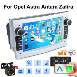 7" 32G Anrdoid 13 Car Stereo CarPlay Radio GPS WIFI For Opel Astra Antara Zafira - Picture 1 of 18