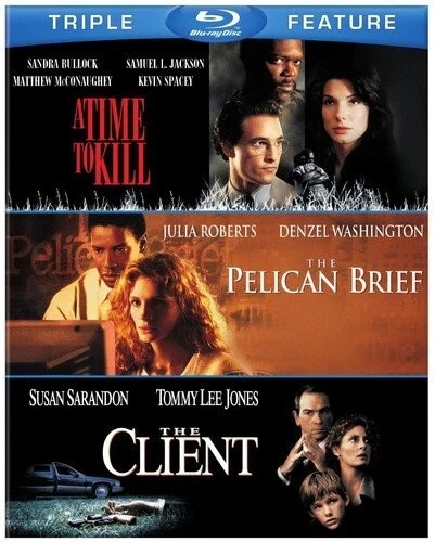 A TIME TO KILL / PELICAN BRIEF / THE CLIENT New Region B Blu Ray Set - Image 1 of 1
