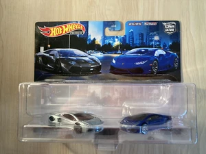 Hot wheels Lamborghini 2 car pack Huracan LP 610 and Aventador on Real Riders - Picture 1 of 11