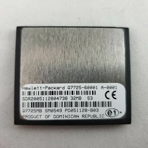 HP Q7725MB / Q7725-60001 Compact Flash CF 32MB Firmware for Color LaserJet 3600 - Picture 1 of 3