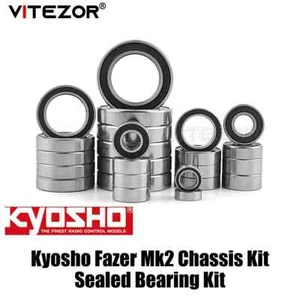 For Kyosho Fazer Mk2 Chassis Kit Sealed Bearing Kit - Picture 1 of 4