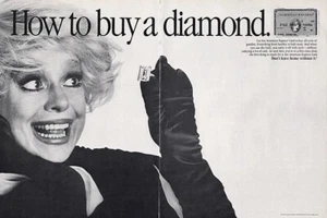 1986 Amex American Express Carol Channing 2-page MAGAZINE AD - Picture 1 of 1