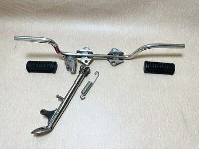 Honda SS50 CD50 S50 CL50 CL70 Guard, Rod, Brake Foot Peg, Stand, Rear Footrest. - Image 1 of 4