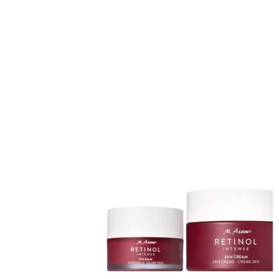 SALE | 2tlg. M. Asam Retinol Intense 24H Creme + Augenbalm + Kosmetikband - Bild 1 von 2