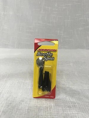 Hoja de níquel giratoria Johnson Beetle original 1/8 onza BSVP1/8-BYSR Foto 1 de 2