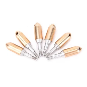 6Pcs Whistle Copper Broadhead Arrowhead Screw Hunting Arrow Field Hunting he*G~ - Picture 1 of 8