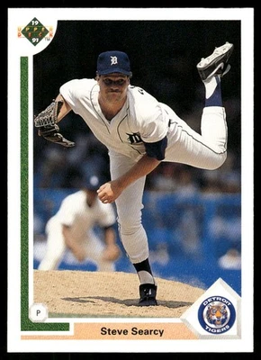 1991 Upper Deck #338b Steve Searcy Baseball Hologram - Image 1 of 2