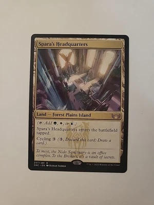 MTG - NM - Spara's Headquarters - Streets of New Capenna (SNC) - #257 - Regular - Image 1 of 2