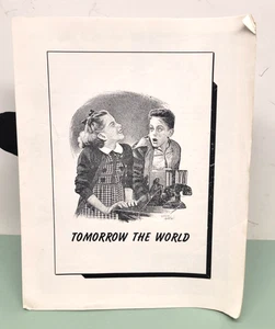 1940'S THE PLAYGOERS LEAGUE MUSIC HALL KANSAS CITY MO BROCHURE PLAYBILL #2 - Picture 1 of 3