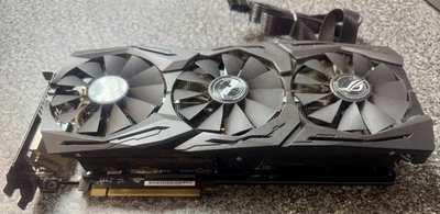 ASUS ROG Strix GeForce GTX 1080 Ti OC 11GB GDDR5X Graphics Card (Fully Working) - Image 1 of 4