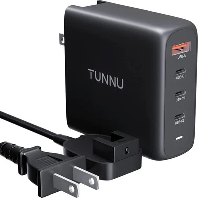 130W USB C Charging Station: USBC Wall Fast Charger - MacBook Pro Charger USB C - Image 1 of 4