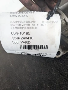 Starter Motor ID 12655055 Fits 15-20 SUBURBAN 1500 1148350 - Picture 1 of 12