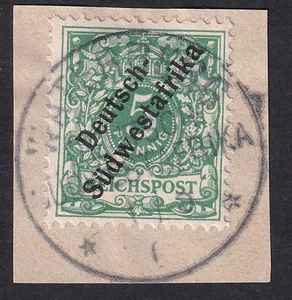 Colonias África Sudoccidental Alemana WATERBERG PIEZA DE LUJO extremadamente rara (1169) - Imagen 1 de 2