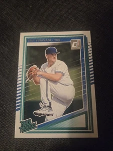 2025 Panini Donruss Rated Prospects Trey Yesavage #163 Blue Jays - Picture 1 of 2