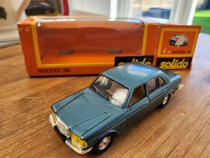 Solido gam3 No 47 Mercedes 280 Boxed Vintage Model 1/43 Diecast Car - Picture 1 of 14