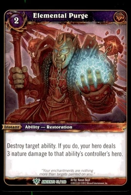 2012 World of Warcraft War of the Ancients Elemental Purge NM English #51 - Image 1 of 2