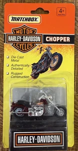 Matchbox Harley Davidson Chopper Burgundy 76246 1993 sigillato NUOVO - Foto 1 di 2
