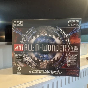 ATI AIW All-In-Wonder X800XT 256MB AGP Graphics Kit (New-Sealed) - Picture 1 of 3