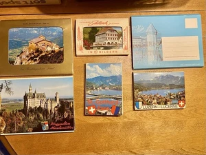 5 Andenken Postkarten / Bilderreisesets - Deutschland & Schweiz - unbespielt - Bild 1 von 10
