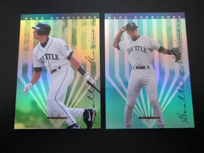 БЕЙСБОЛЬНАЯ КАРТОЧКА ALEX RODRIQUEZ 1995 LEAF LIMITED ЗОЛОТАЯ ВСТАВКА NO 19 + ОСНОВАНИЕ - Изображение 1 из 2