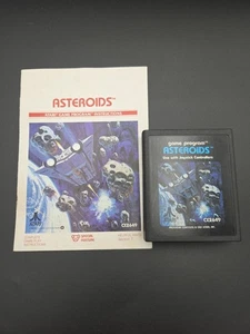 Atari 2600 Video Game Cartridge & Manual - Asteroids - - Picture 1 of 5