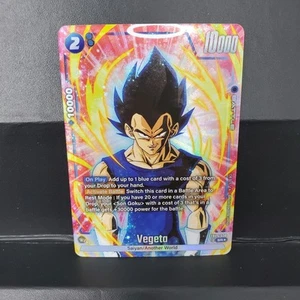Vegeta, Saiyajin/Another World, Alt. Art Foil Dragon Ball Super ccg Fusion World - Bild 1 von 6