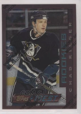 1995-96 Topps Finest Chad Kilger #81 Rookie RC - Image 1 of 2