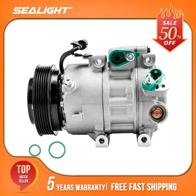 Compresor de aire acondicionado para Hyundai 2006-2009 Sonata Kia 2007-2008 Optima 977013K220 Foto 1 de 4