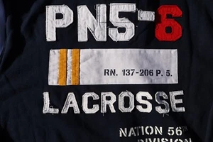 VTG NWT  Rare Parish Nation lacrosse Full zip heavy weight hoodie jacket  2XL - Picture 1 of 12