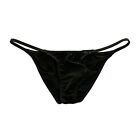 Breathable Mens Panties Underwear 1Pcs Low Waist Sexy Thong Soft Pouch