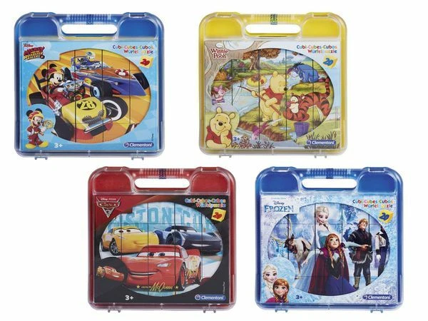 Würfelpuzzle Clementoni 20-teilig Mickey Mouse Cars Puzzle Würfel Würfelbild