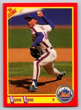 1990  Score #430 David Cone New York Mets