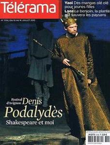 Telerama   N°3156   10 Juil 2010 :Denis podalydes - Imagen 1 de 1