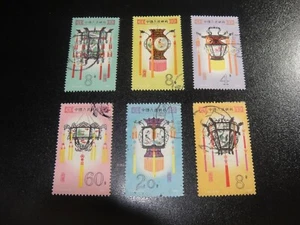CHINA PRC 1981 Sc#1654-59 T60 Palace Lantern Postal Used Set VF - Imagen 1 de 1