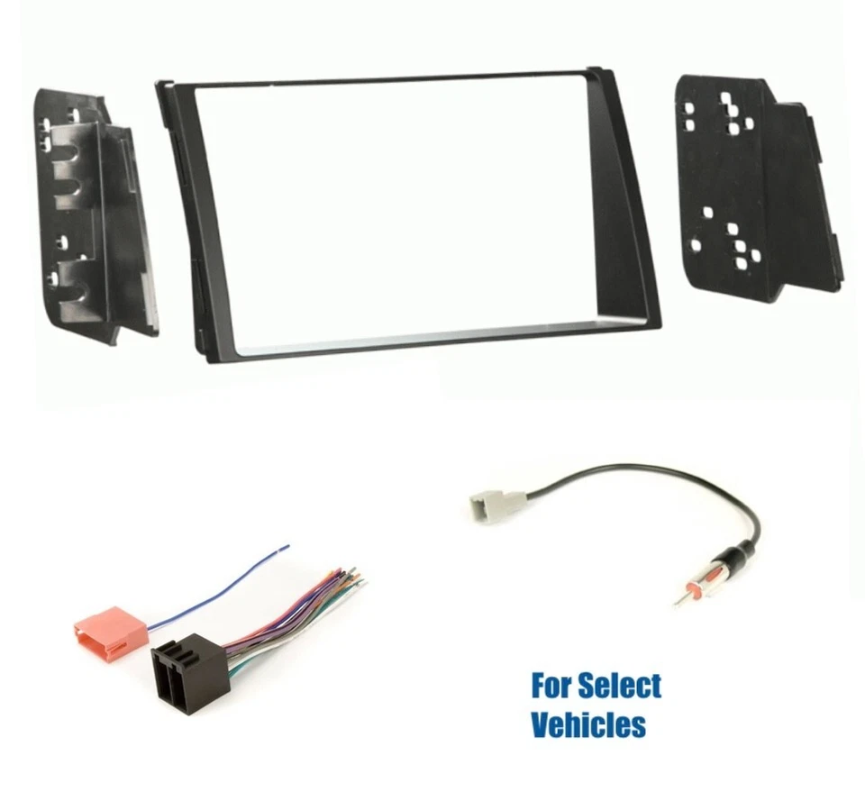 Kit de montaje en tablero de radio estéreo para automóvil 2 DIN arnés de cables hormiga para Kia Soul 2010-2011 Foto 1 de 1